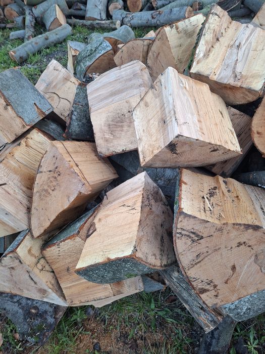 Drewno opałowe suche i mokre, buk, jesion,rąbany,klocki,gałęziówka,