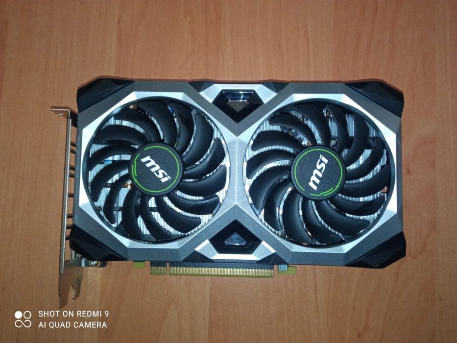Видеокарта MSI GTX 1660 TI XS Нерабочяя