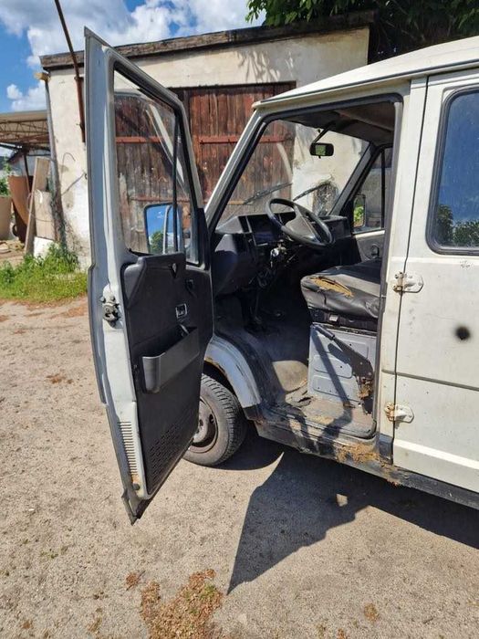 FIAT Ducato skrzyniowy - na części - uszkodzony silnik