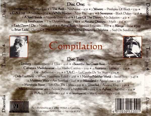 TASTE THIS 4   2 cd       składak         gothic  darkwave super