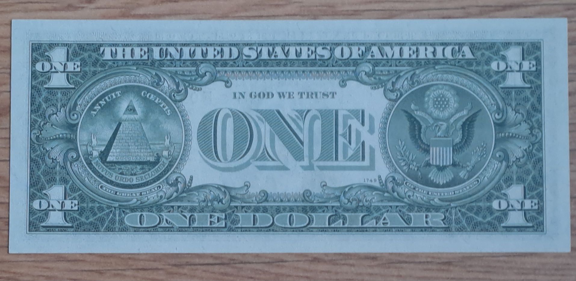 1dolar 1969r.D z gwiazdką UNC