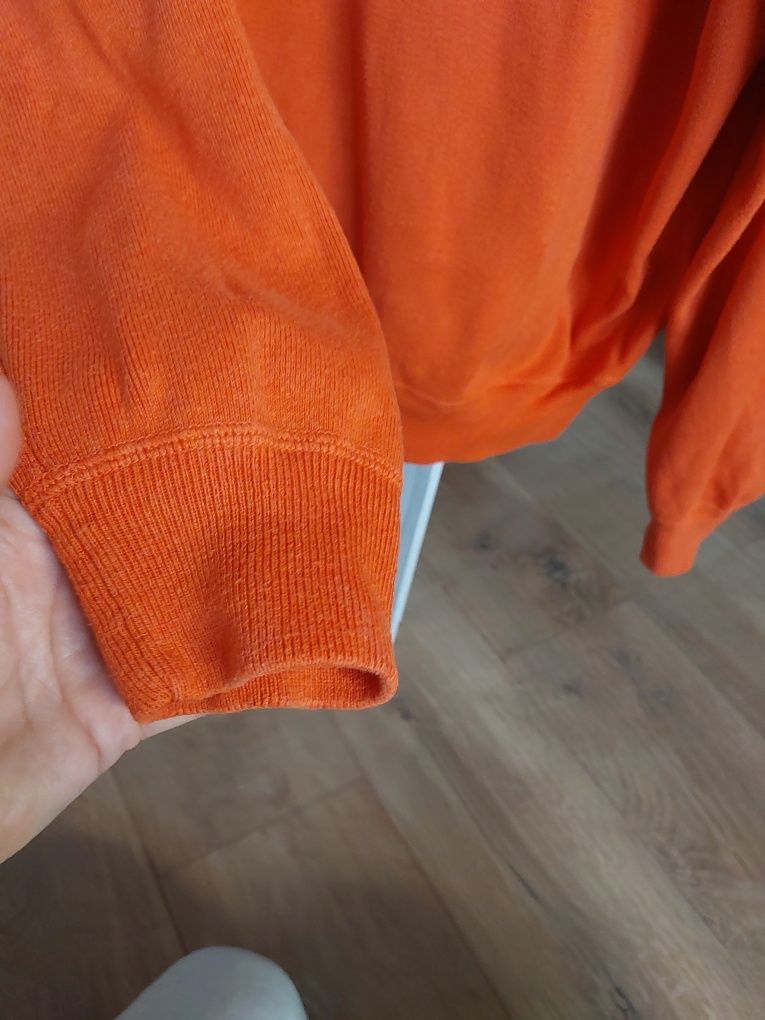 Pomarańczowy sweter Ralf