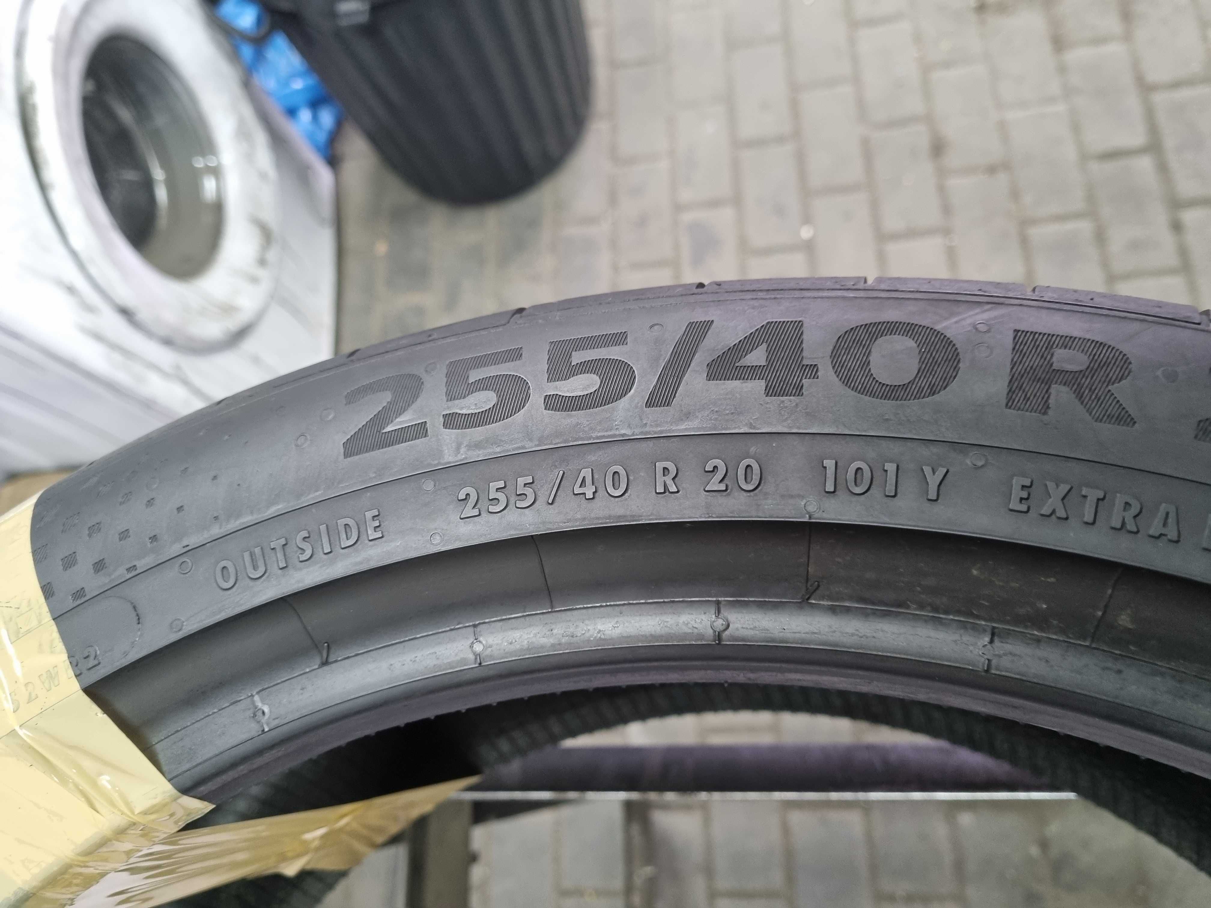 255/40/20 101Y XL Continental Sport Contact 6 AO Conti Silent PARA