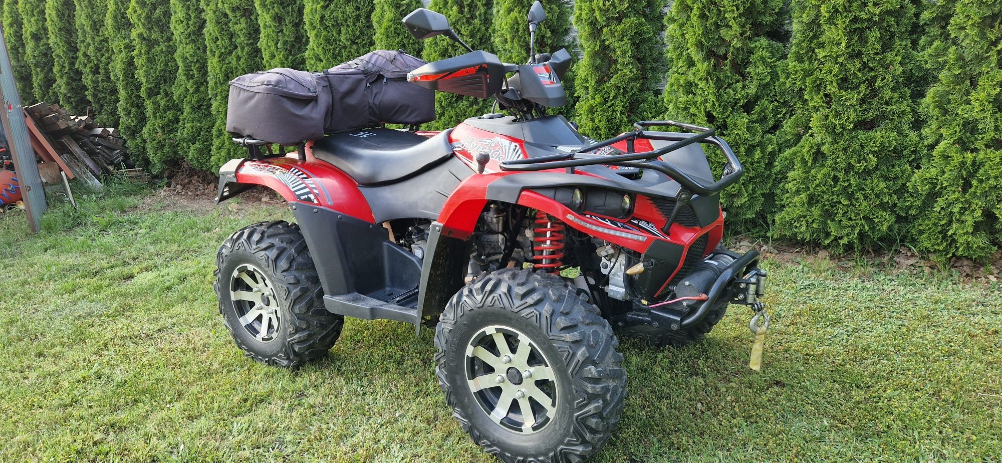 Quad Linhai 410 4x4. Zarejestrowany 2013 Rok -