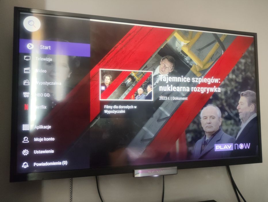 Sony KDL-32w655a + Smart TV Android Box Netflix PlayNow 4K HDR WIFI