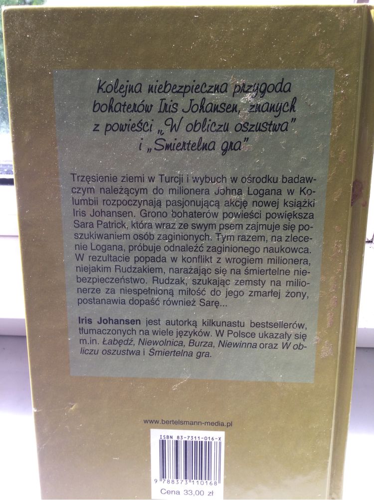 Iris Johansen - Morderczy żywioł + 2