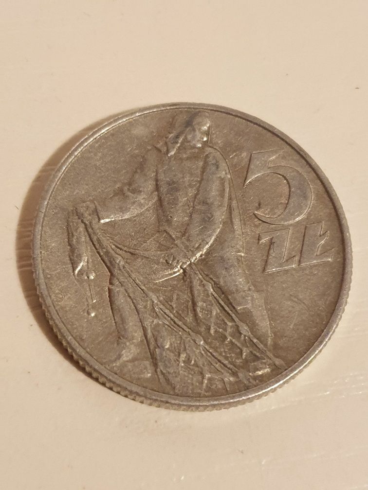 Moneta 5 zł. 1974r.