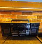 Radio magnetofon Panasonic retro boombox klasyk