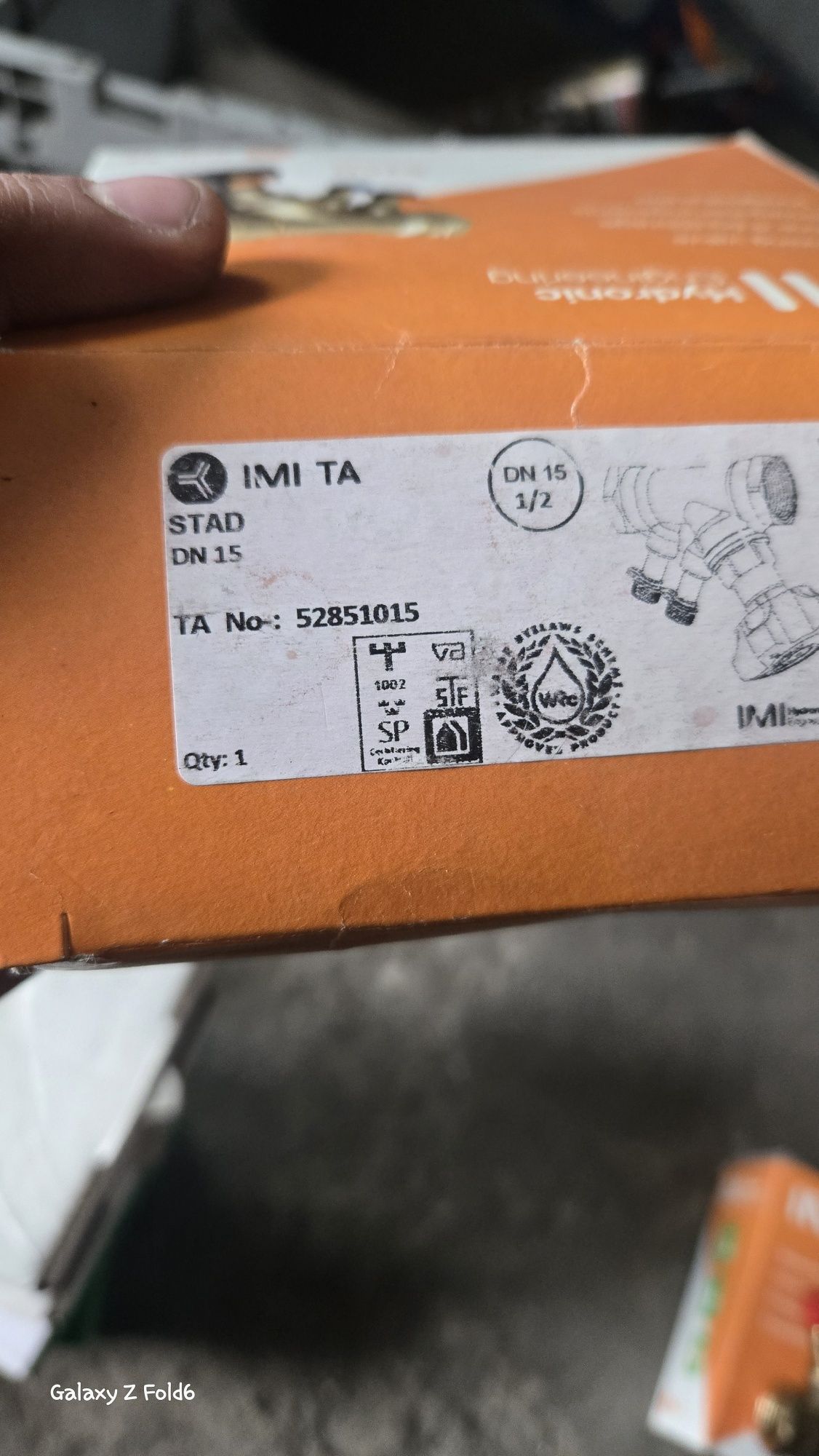 IMI STAD zawór równoważący podpionowy 1/2 DN15 CENA ZA 2SZT.