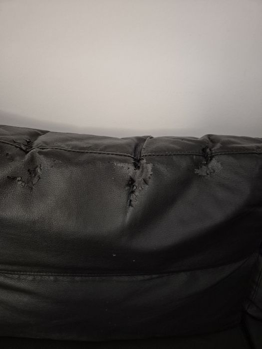Ikea narożnik Friheten z funkcją spania skóra ekologiczna używana