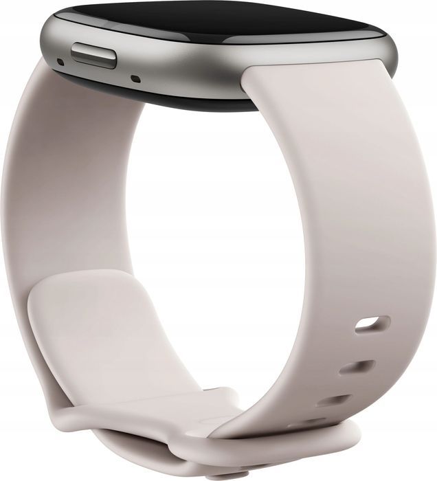 outlet smartwatch fitbit sense biały bluetooth 162 mah pulsometr