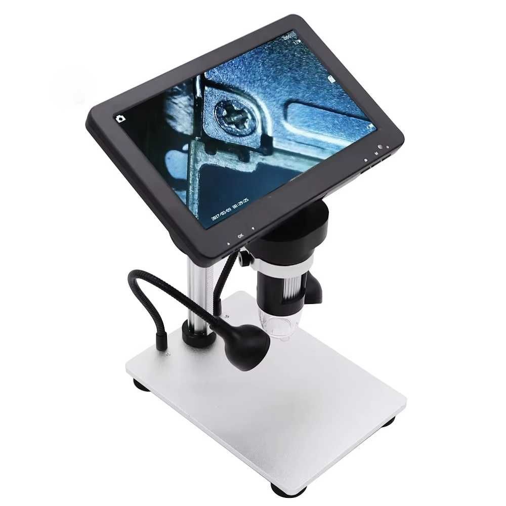 Цифровой микроскоп DM9 c дисплеем 7" 12mp 1200x