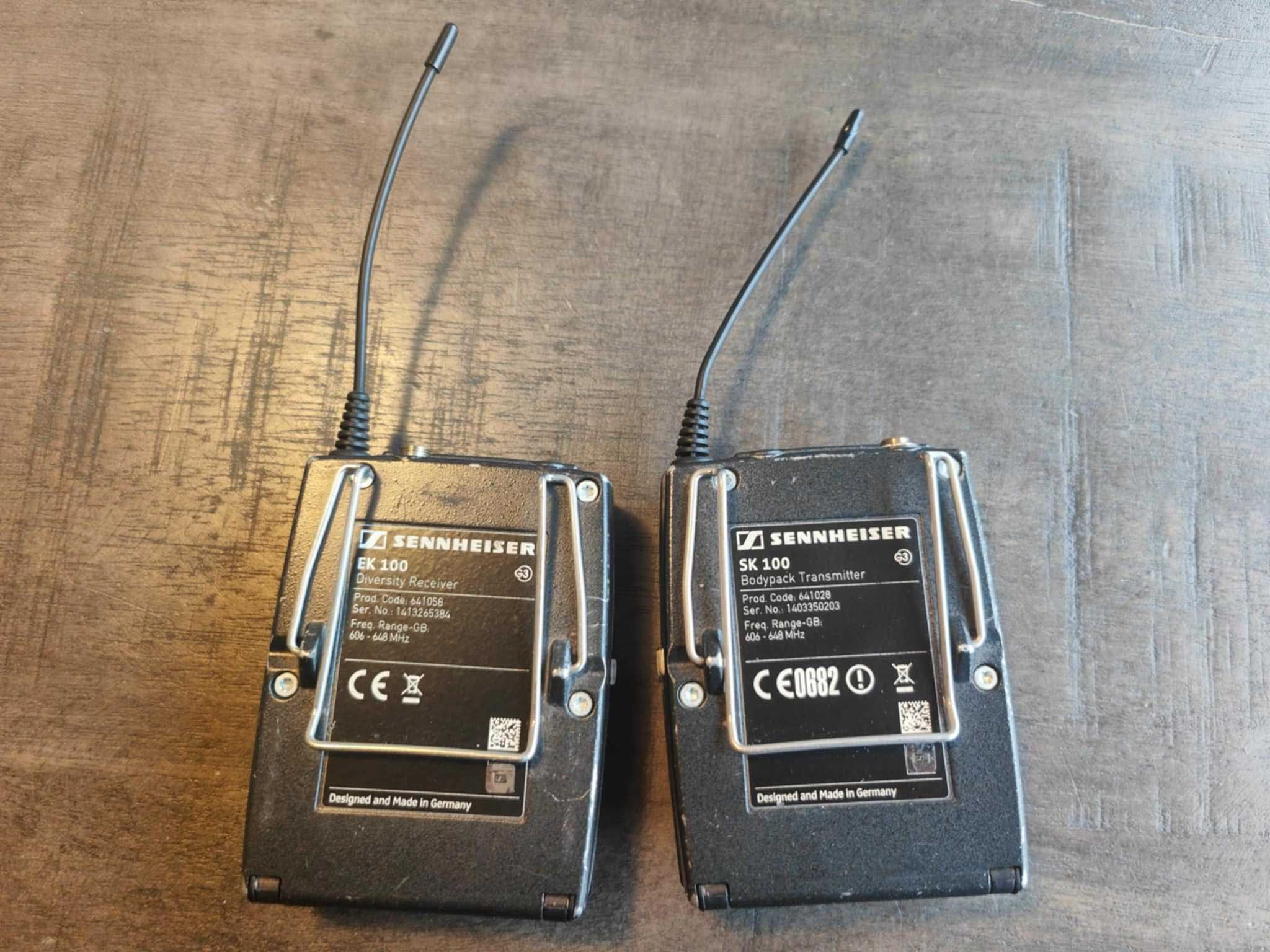 Sennheiser EW100 G3 GB 626-668 zestaw nadajnik odbiornik