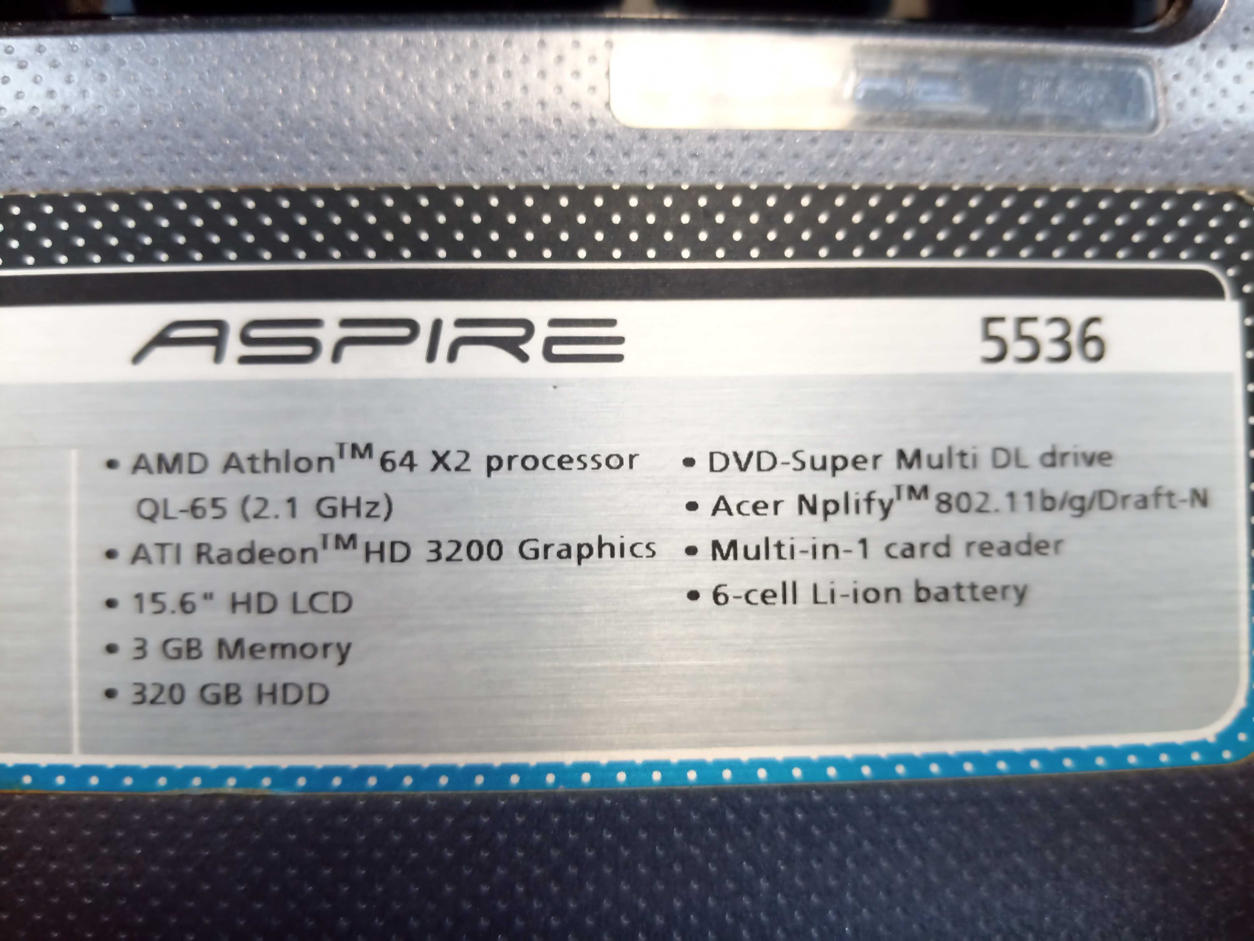 Ноутбук Acer 5536