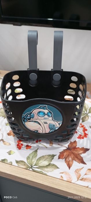 Koszyk rowerowy na kierownicę dla dzieci btwin 14 i 16cali