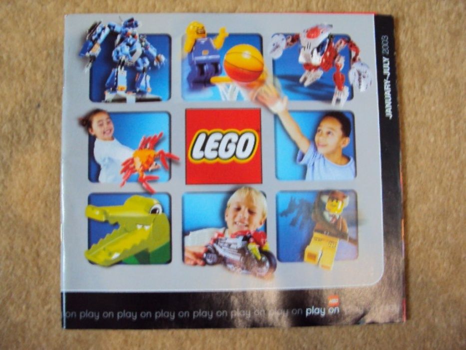 6 Catálogos LEGO - década 90 e 00