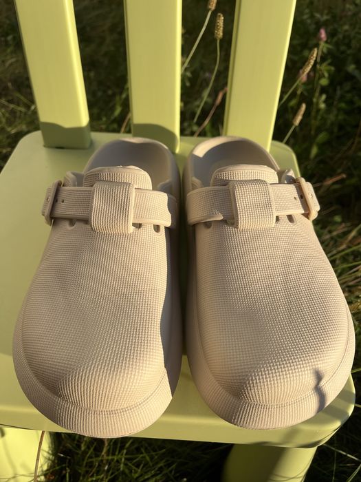 Крокси сабо клоги бежеві primark 36/37 23см