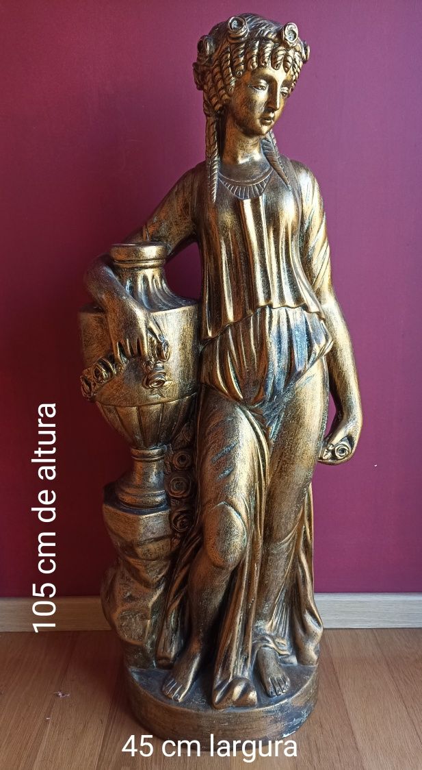 Estátua bronze (deusa do amor)