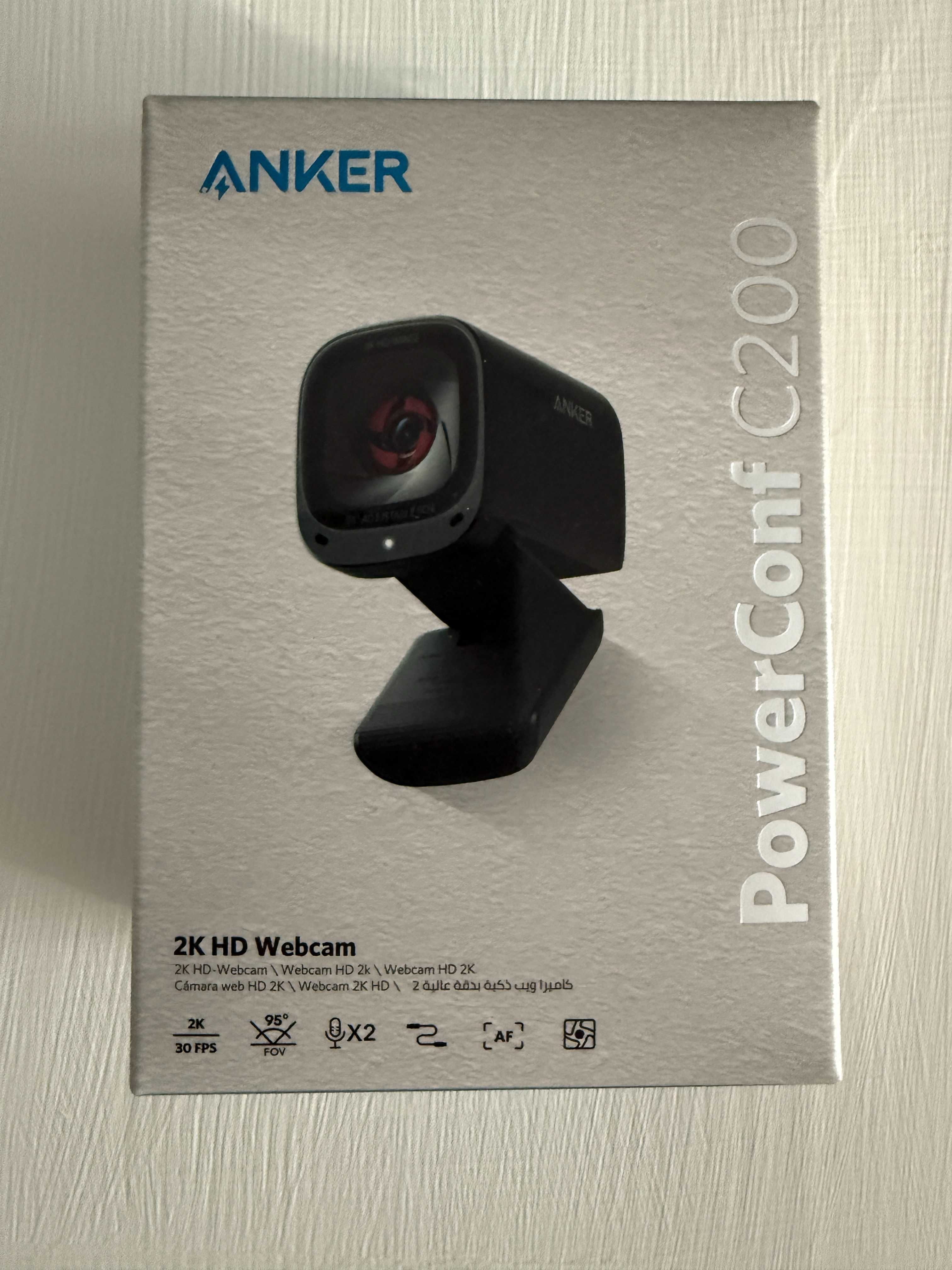 Kamera internetowa Anker PowerConf C200 2K 2 mikrofony
