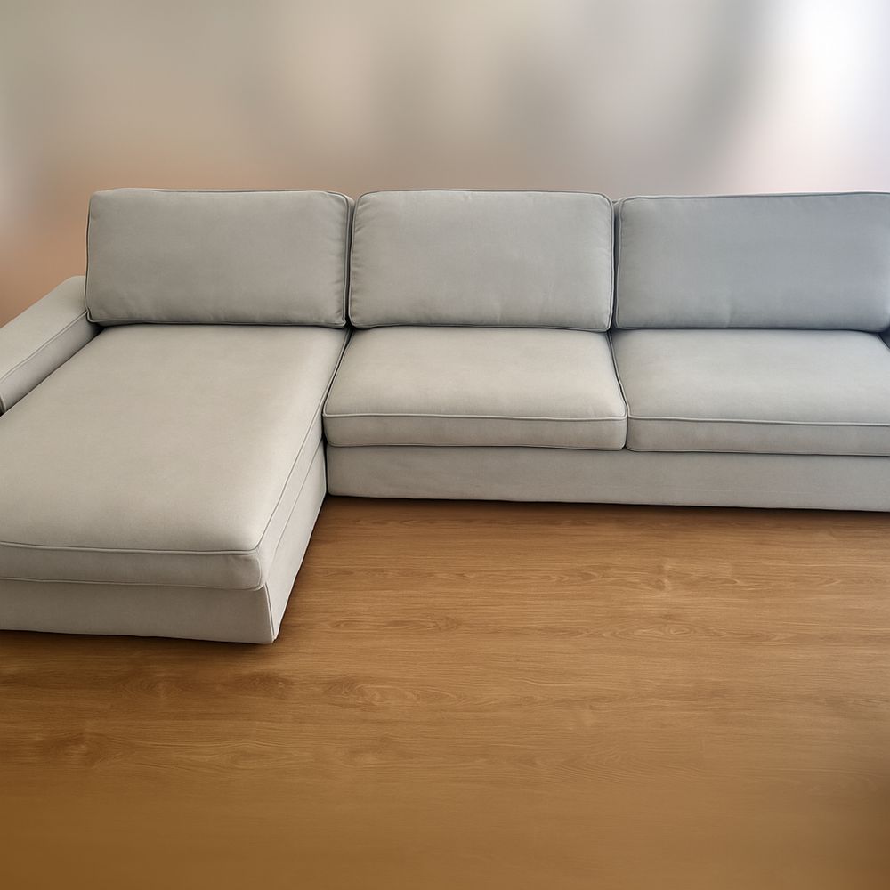 Sofa 3 lugares com chaise longue