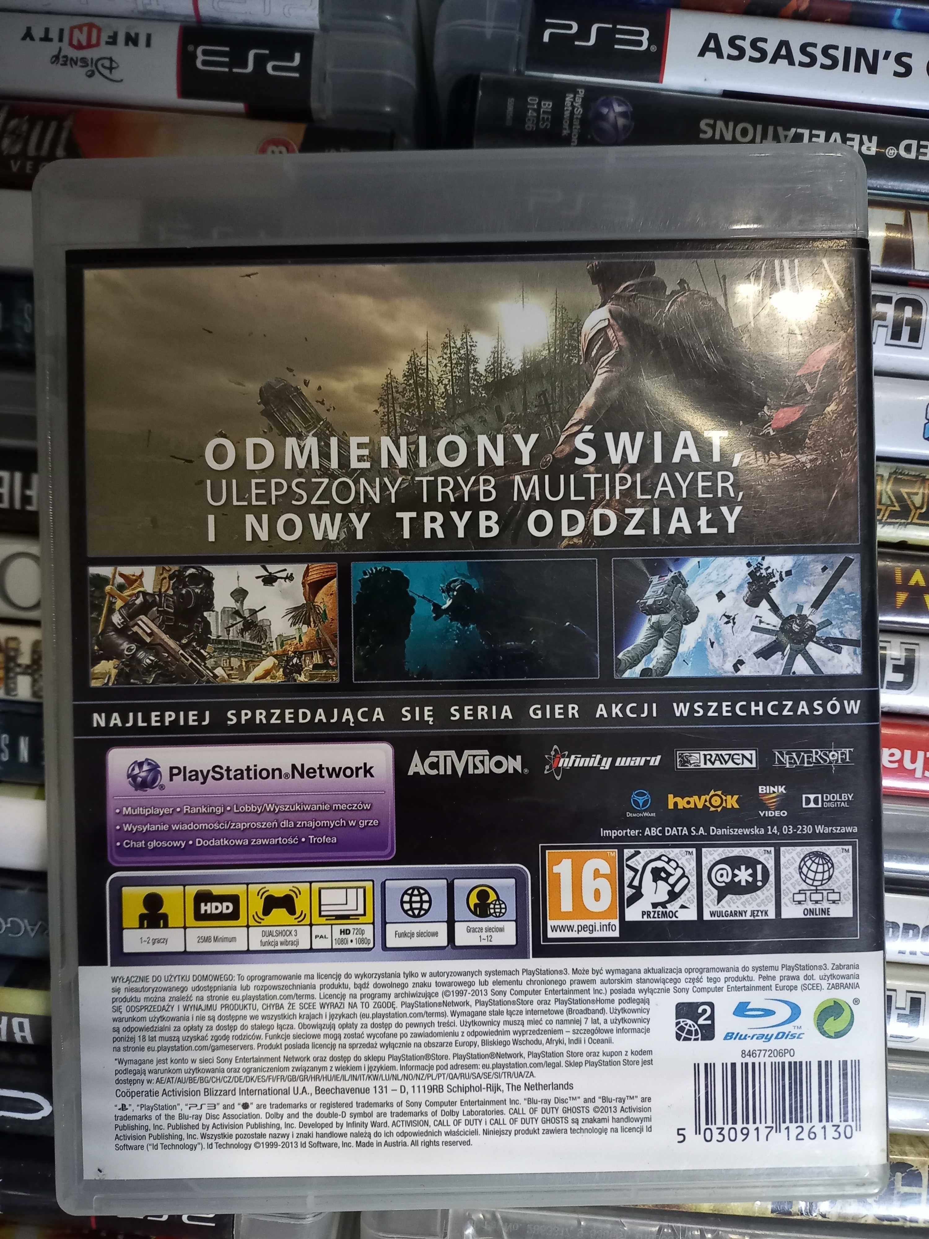 Call of Duty Ghosts PL PS3