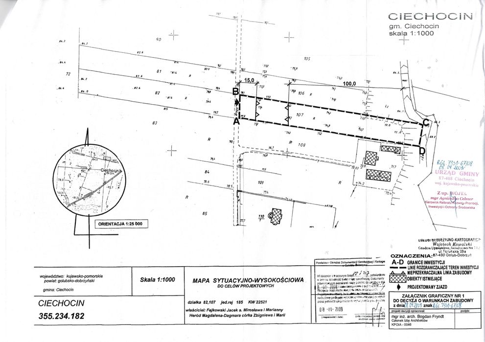 Działka 3300 m² w Ciechocinie – z wydanymi warunkami zabudowy!