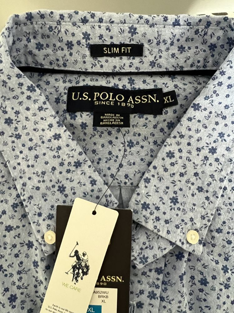 Сорочка рубашка U.S. Polo Assn. XL Оригінал