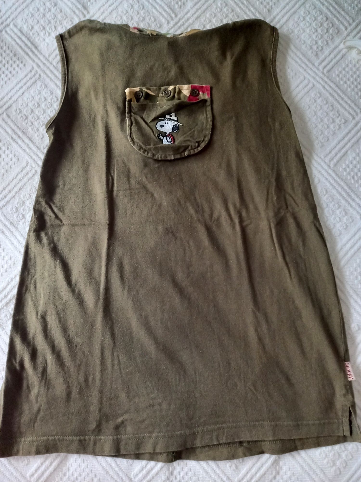 Vestido de algodão