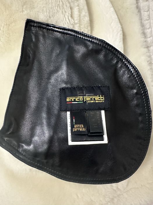 Дублянка косуха чорного кольору натуральна