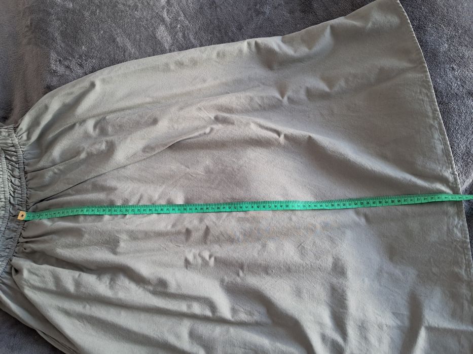 Sukienka zielona khaki Stradivarius xl