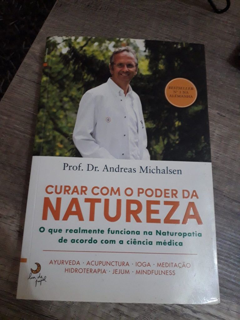 Livro "Curar com o poder da Natureza"