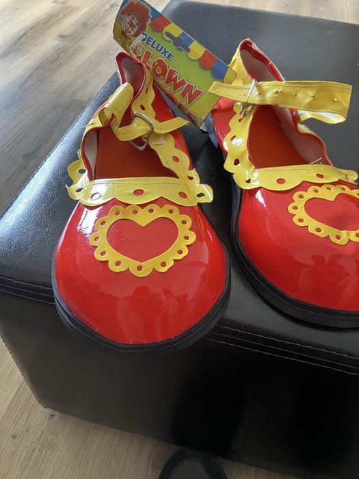 sapatos de Palhaço, tamanho ajustavel 35 ate 39