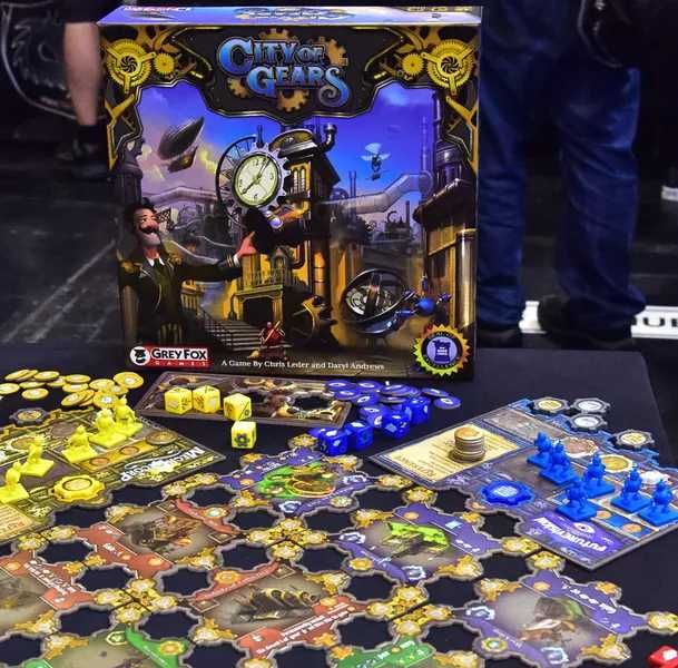 Jogo de tabuleiro City of Gears