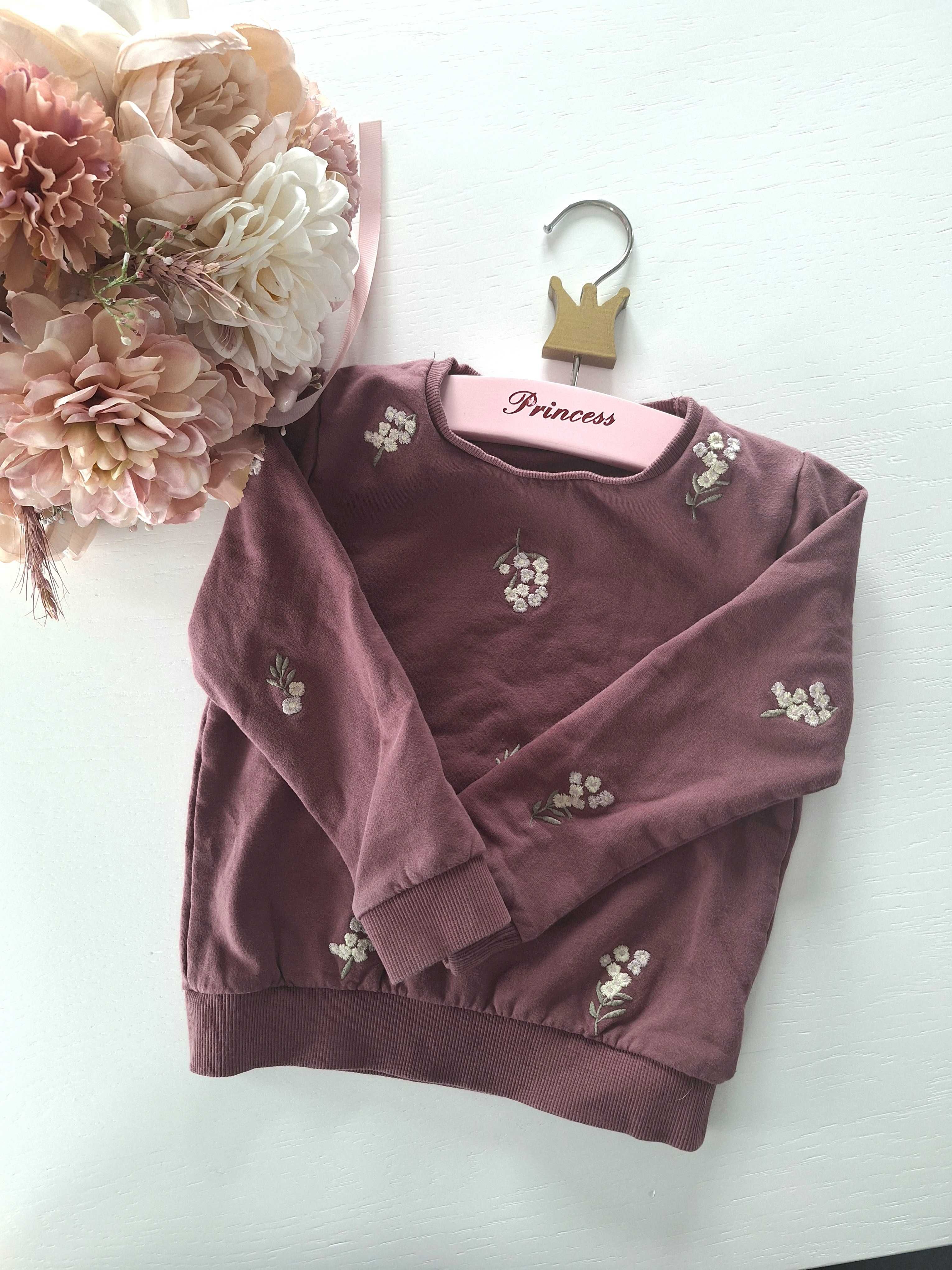 Bluza sweter sweterek haft Name It 104cm 4l