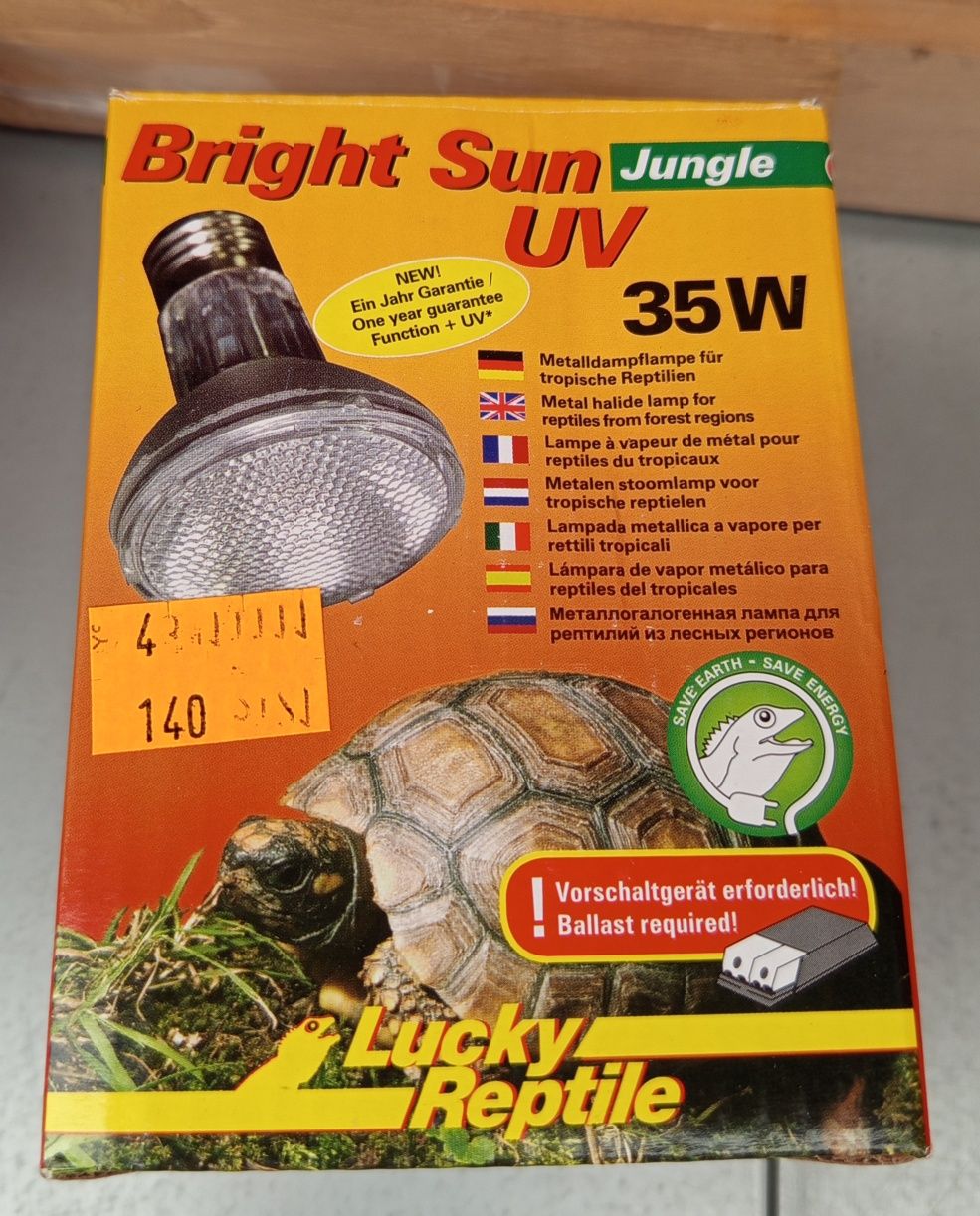 Lampa metahalogenowa lucky reptile
