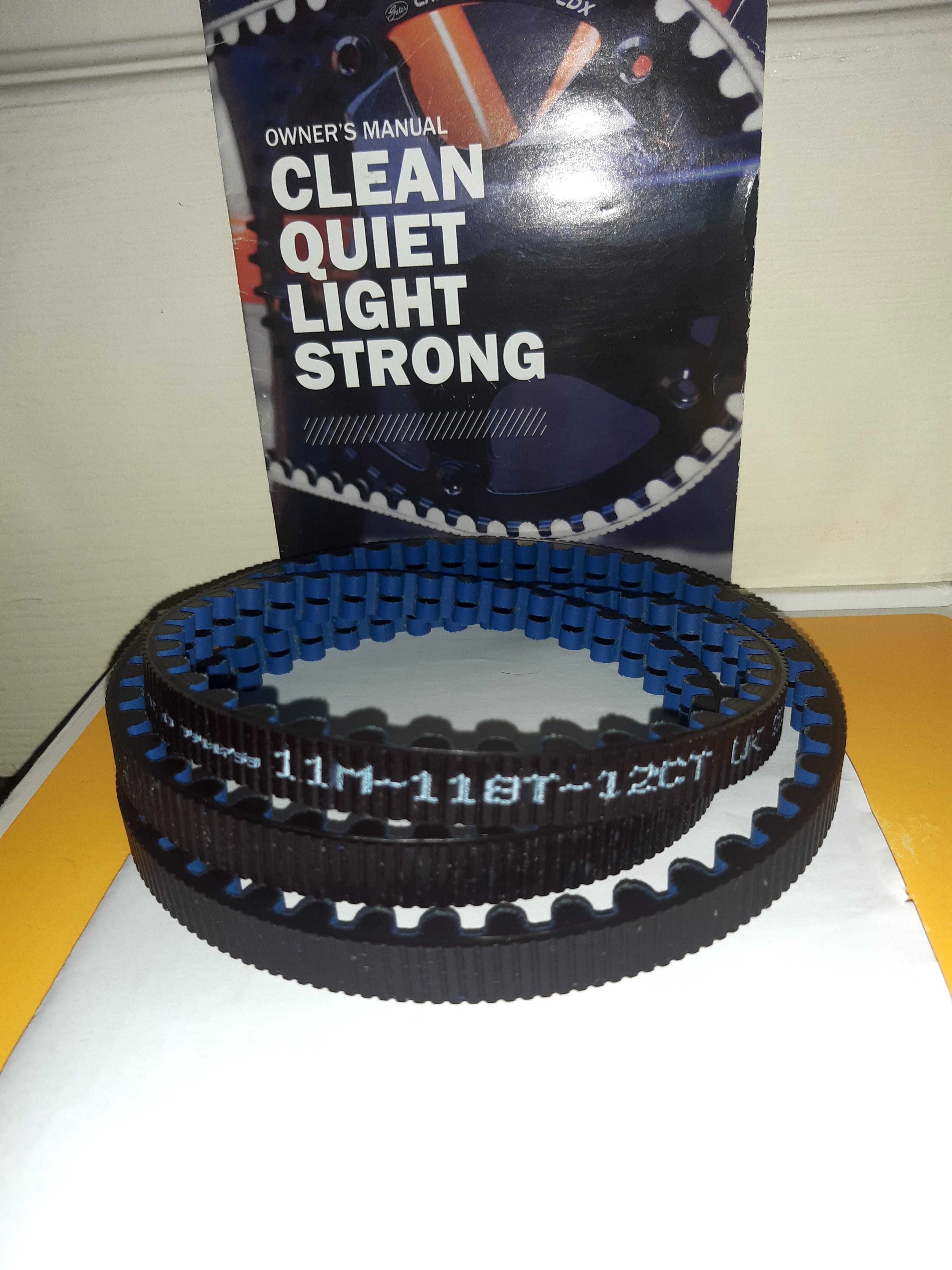 Gates Carbon Belt Drive CDX CDN 111-113.118.120.122.125.132t Pasek