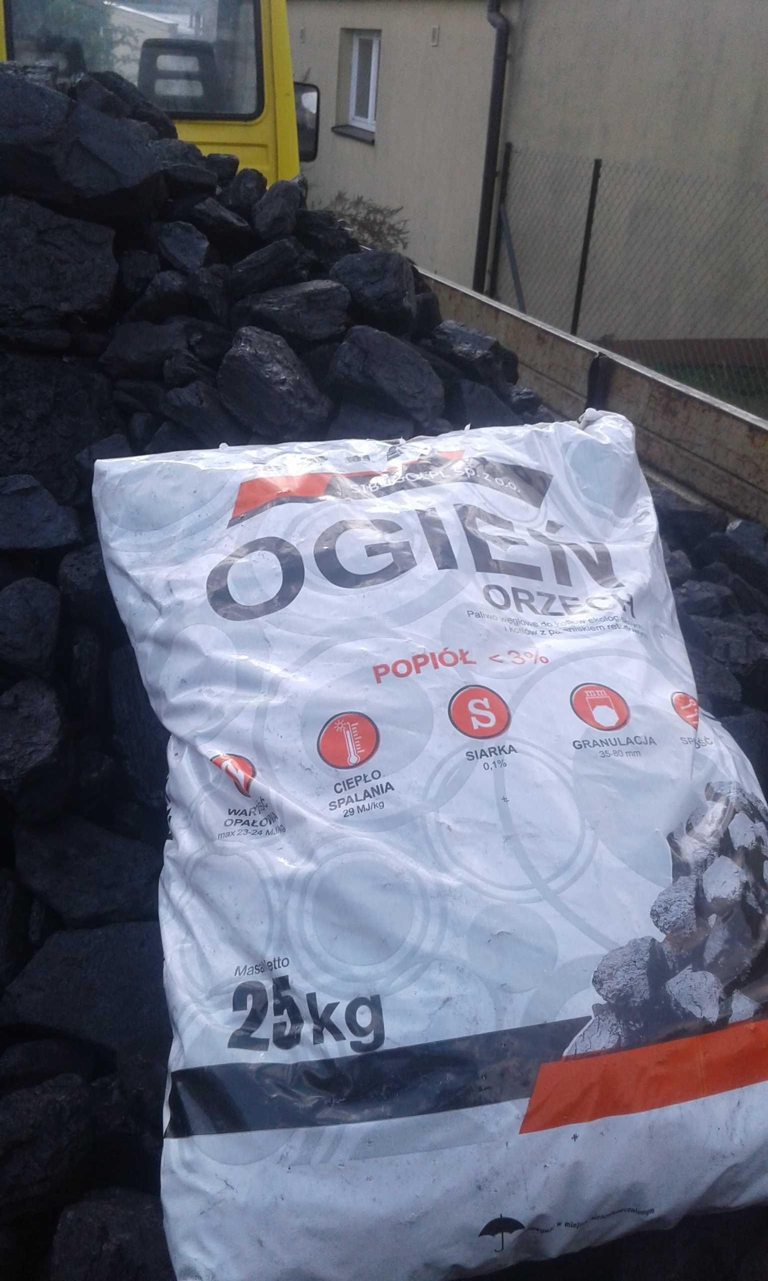 Ekogroszek Ogień Ultra pellet Pilawa wilga