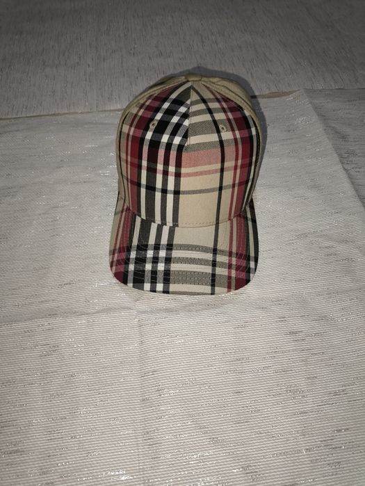 Кепка в клітинку Flexfit (Burberry style)