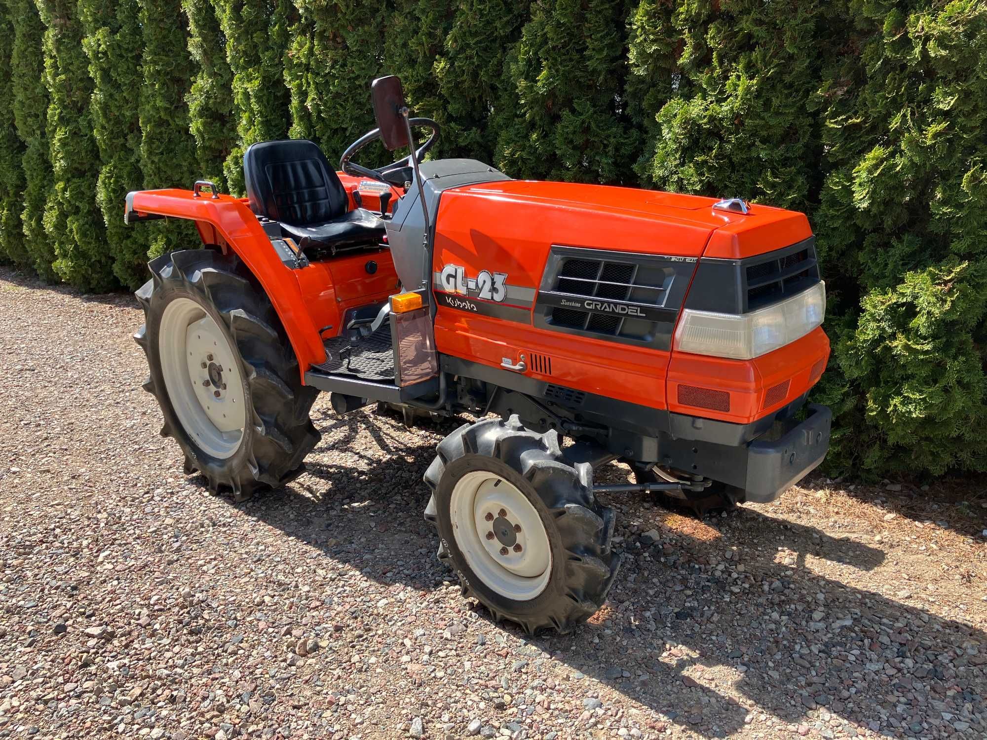 Mini Traktor Kubota GL23 Oryginalny Stan Rewers Wspomaganie Japoński