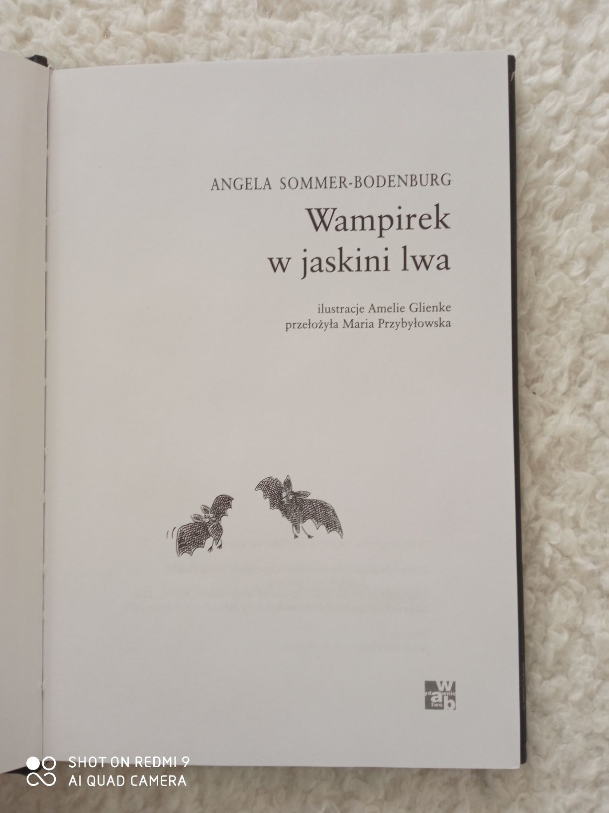 Wampirek w jaskini lwa. Angela Sommer- Bodenburg