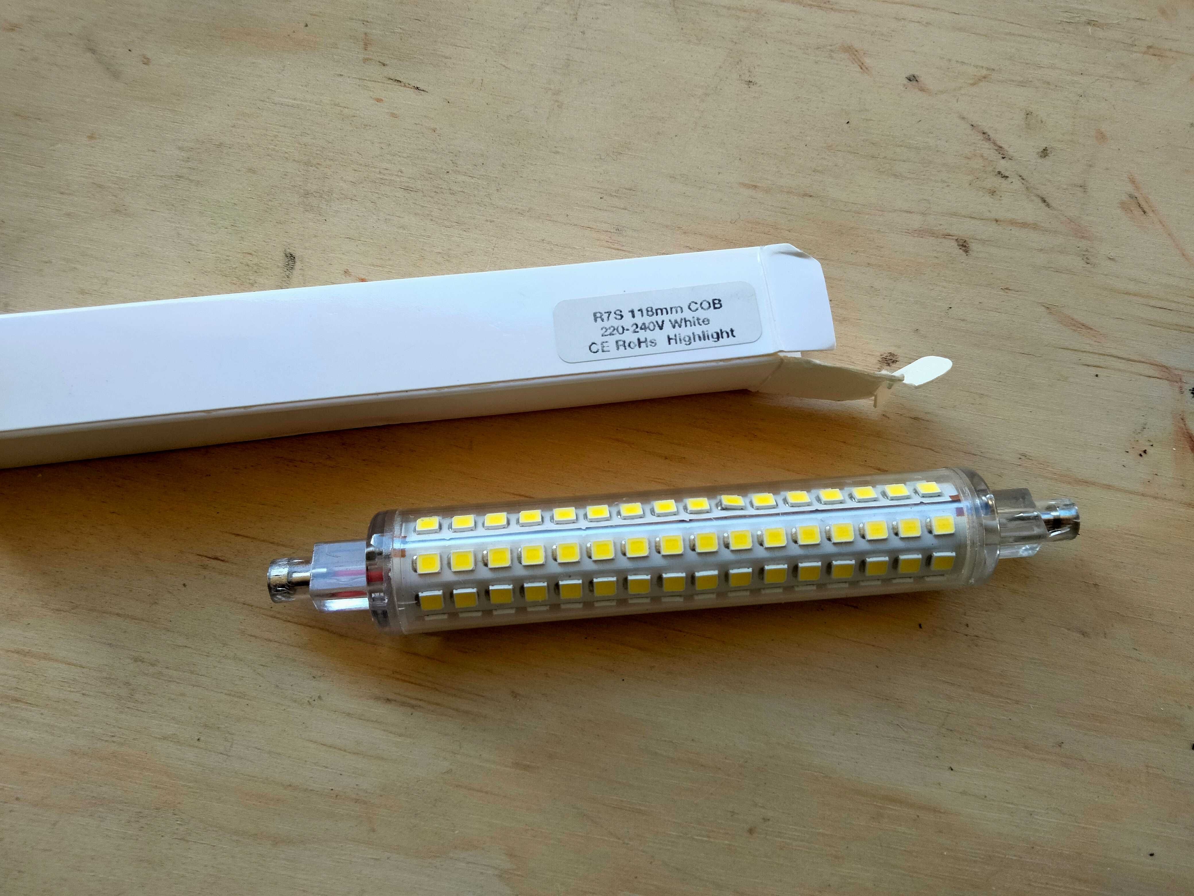 Lampada led 12  W 118 mm para projector