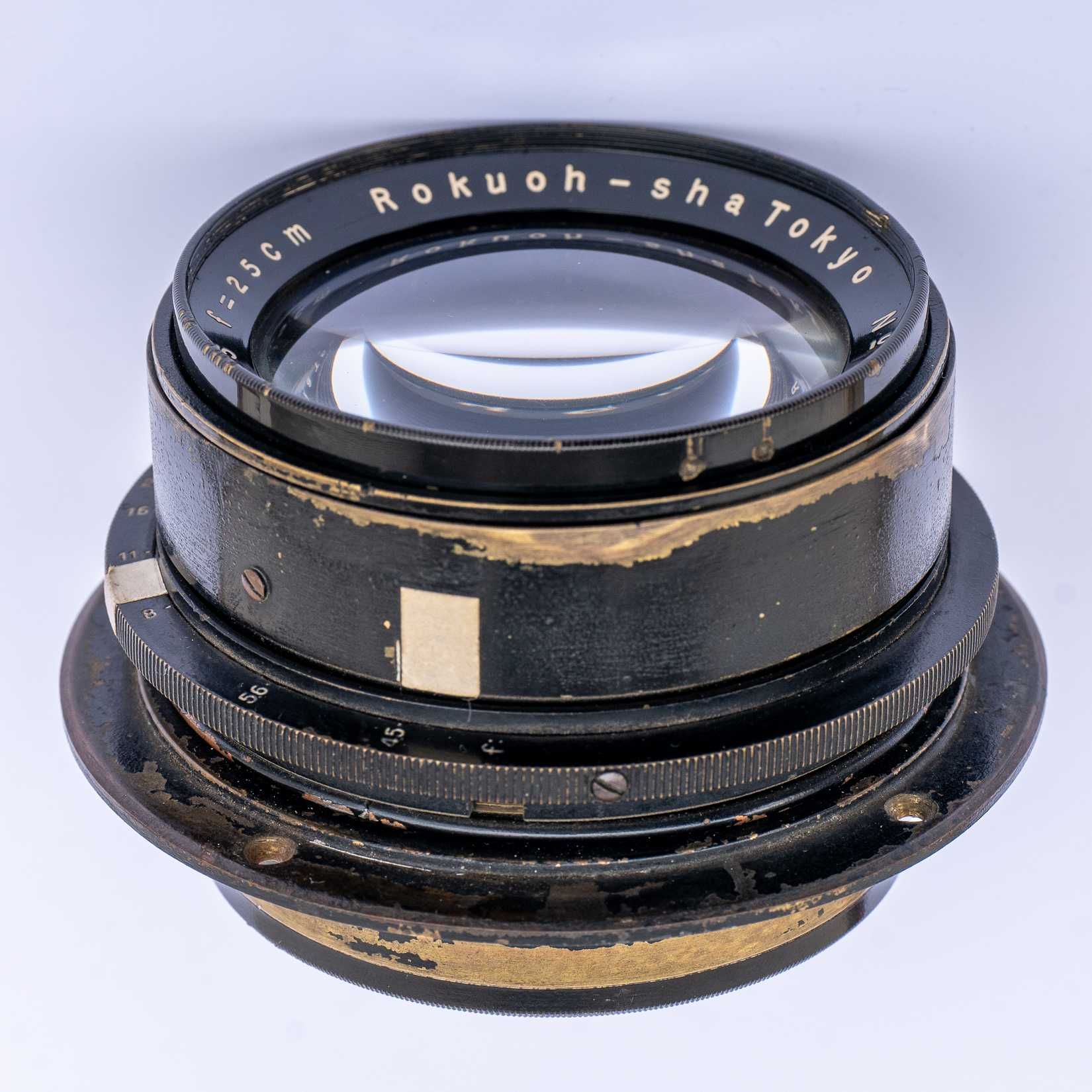 OBIEKTYW ROKUOH-SHA 4,5/250 jak AERO EKTAR aparat wielkoformatowy13x18