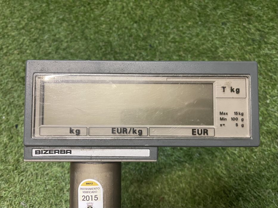 Balança comercial Bizerba CS300 com mosrador e prato