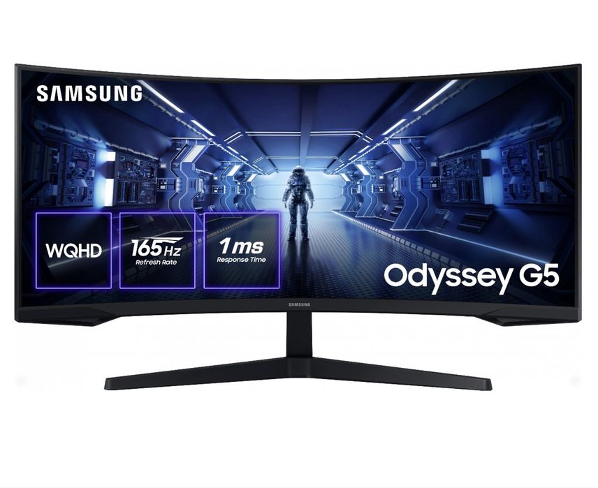 Монитор 34" Samsung Odyssey G5 C34G55T (LC34G55TWWIXUA)
