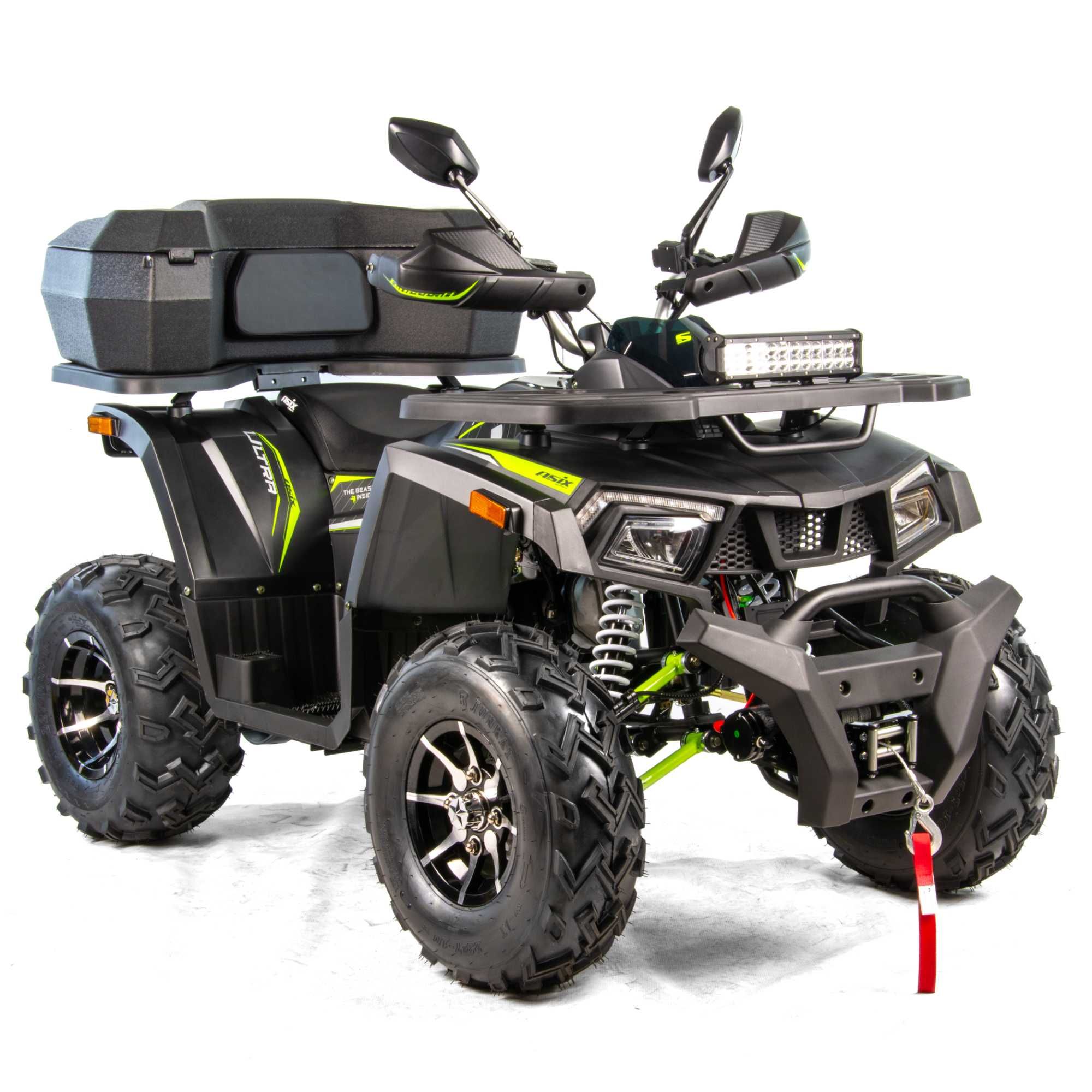 Quad Fourcraft Ultra 250 + Kufer + Wyciągarka