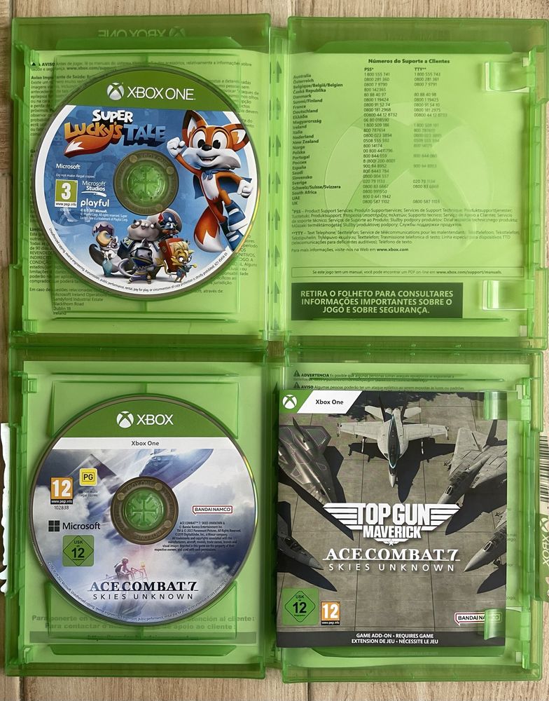 Comando Xbox One (Blue Camo) + Capa Series X +2Jogos + (Extras Oferta)