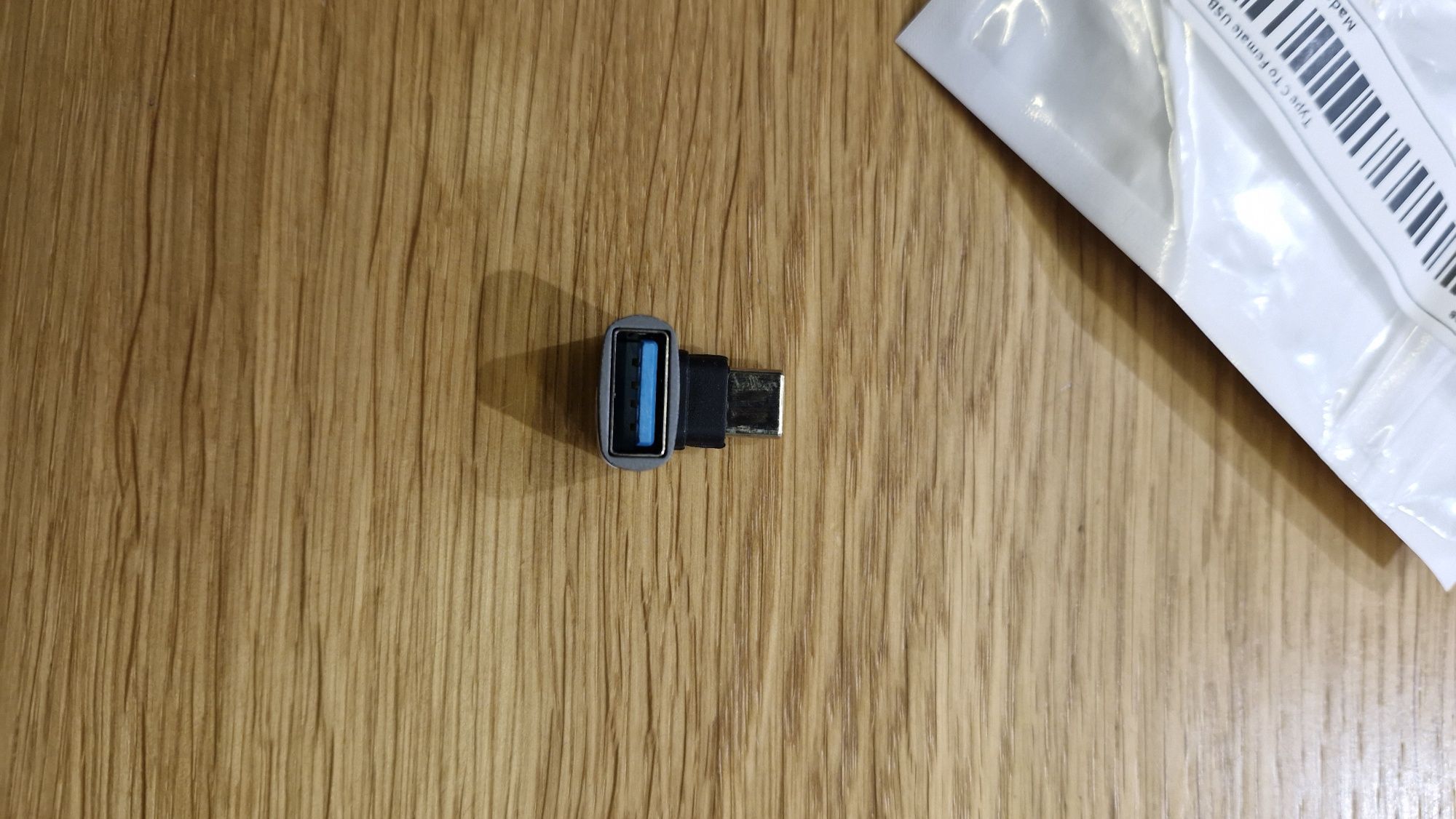 Adapter/przejściówka kątowa USB-A do USB-C