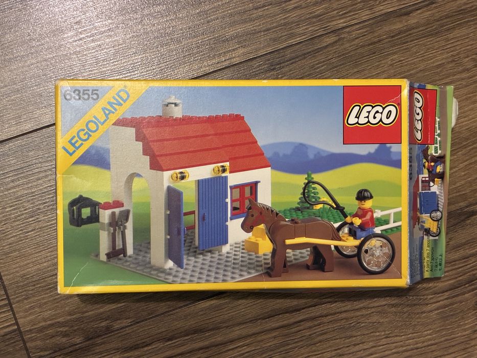 Lego town 6355 stajnia