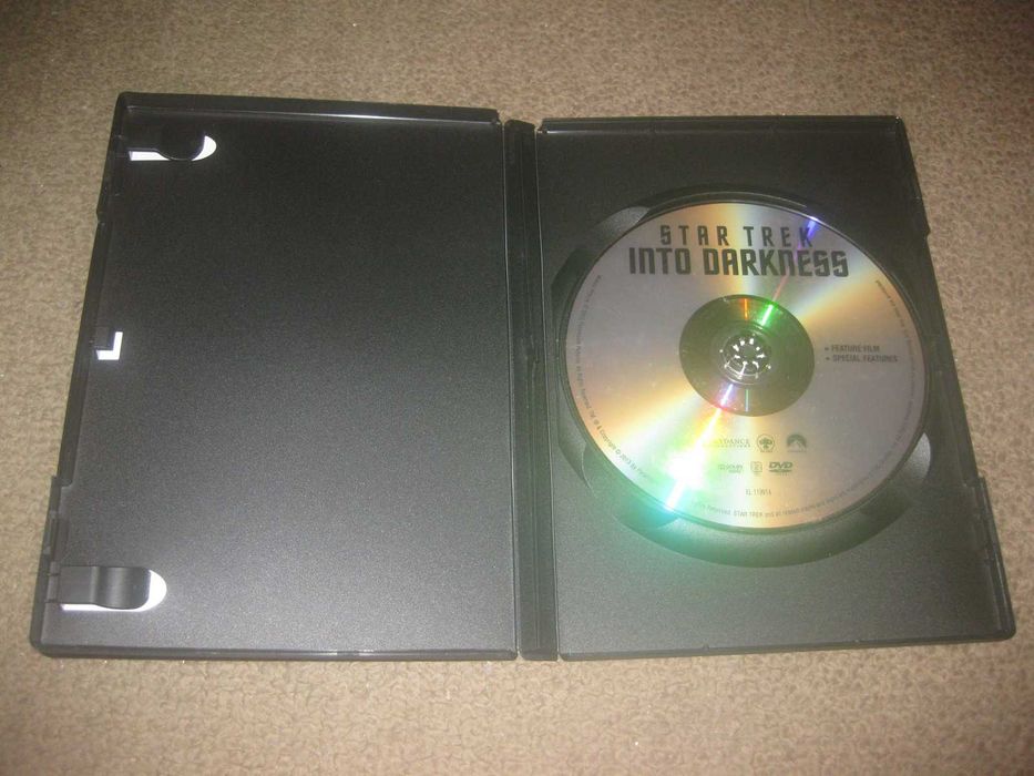 DVD "Star Trek Além da Escuridão" com Chris Pine