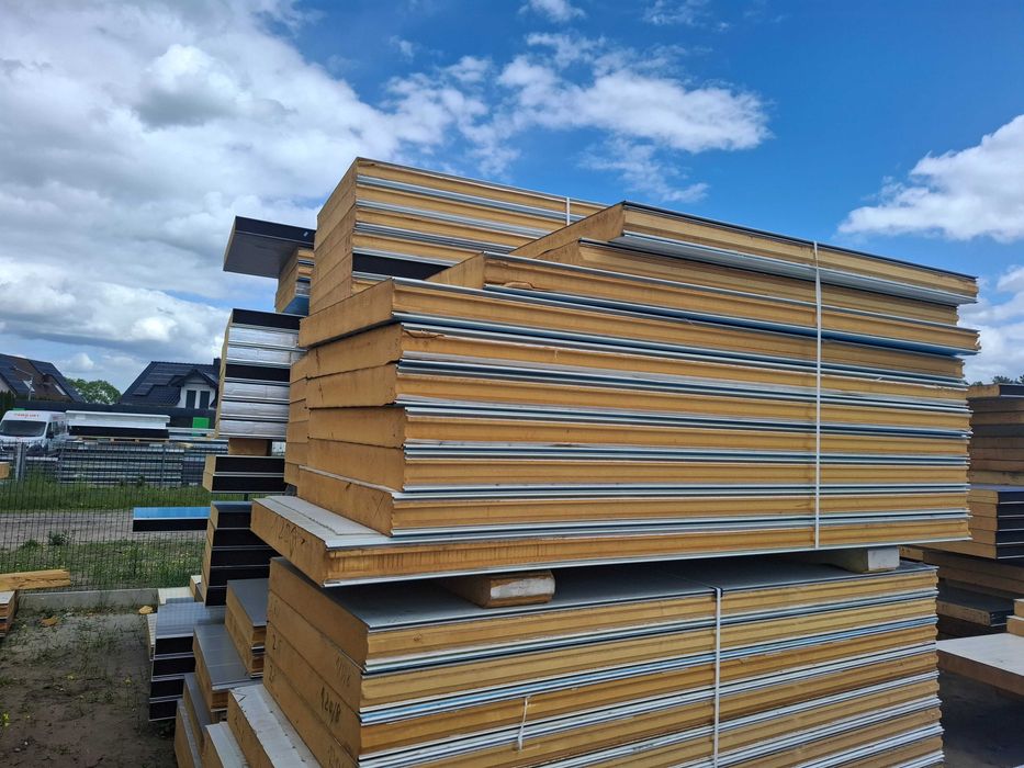 Płyty warstwowe obornickie poliuretan / 2 gatunek OD RĘKI